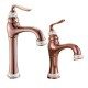 Fancy Rose Golden Antique Wash Gold Brass Bathroom Mixer Sink Tap Luxury Basin Faucet